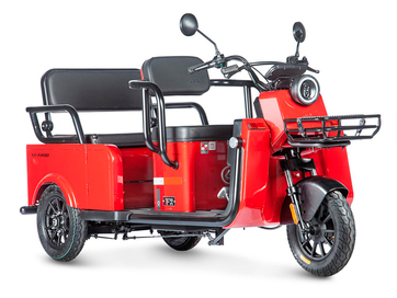 Электротрицикл Wanshida LC-F200 60V 1000Вт (красный)